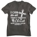 Bármire képes vagyok Jézussal - Férfi Póló