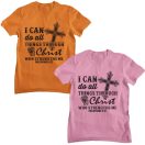 Bármire képes vagyok Jézussal - Férfi Póló