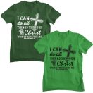 Bármire képes vagyok Jézussal - Férfi Póló