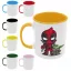 Deadpool és Baby Yoda - Színes Bögre