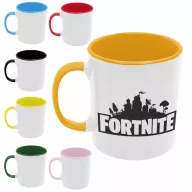 Fortnite logó - Színes Bögre