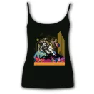 Absztrakt Űrhajós - Női Spagetti Top