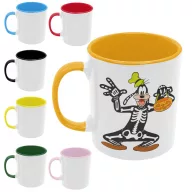 Goofy csontváz - Színes Bögre