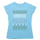 Csúnya Karácsonyi Női Pólók - Egyedi szöveggel