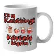 Karácsonyi kávézós - Bögre