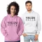 Vegán - Unisex Kapucnis Pulóver