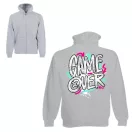 Game Over - Unisex Zipzáros Pulóver