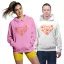Tappancs szív - Unisex Kapucnis Pulóver
