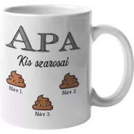 Apa szarosai (Személyre szabható) - Bögre