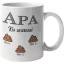 Apa szarosai (Személyre szabható) - Bögre