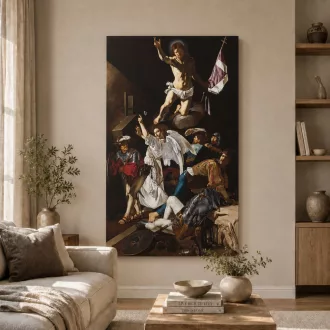 Cecco del Caravaggio - Feltámadás vászonkép