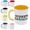 Vegan logó - Színes Bögre