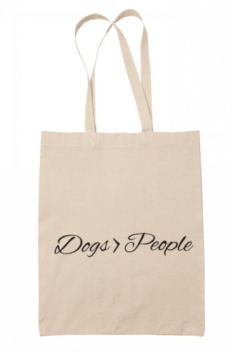 Dogs > People - Vászontáska