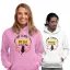At least my cat loves me - Unisex Kapucnis Pulóver