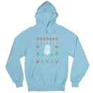 Bagoly karácsony - Unisex Kapucnis Pulóver