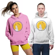 Kutya csendélet - Unisex Kapucnis Pulóver