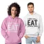 Nem eszem meg a haverjaimat - Unisex Kapucnis Pulóver