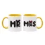 MR & MRS - Páros Színes Bögre (2db)