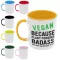 Badass Vegan - Színes Bögre