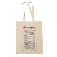 #1 Anya összetevők - Vászontáska