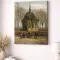 Vincent van Gogh - A nueneni templom vászonkép