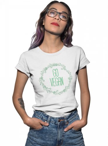 Go Vegan - Női Póló