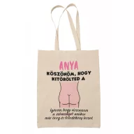 Köszi, hogy kitörölted a fenekem - Vászontáska