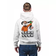 Duck Hunt, Game over - Unisex Zipzáros Pulóver