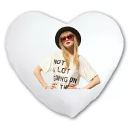 Taylor Swift Not A Lot Going On - Szív alakú Párna