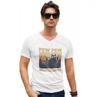 Pew-Pew Madafakas - Férfi V Nyakú Póló
