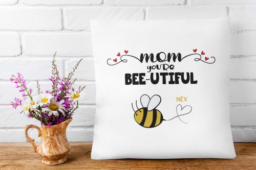 Bee-utiful Anya és méhecskéi (Személyre szabható) - Párna Anyáknak