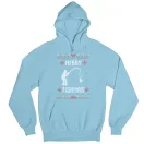Horgász karácsony - Unisex Kapucnis Pulóver