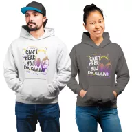   Can't hear you, I'm gaming - Unisex Kapucnis Pulóver