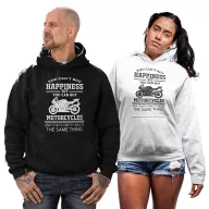 Nem vehetsz boldogságot de.. - Unisex Kapucnis Pulóver