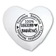Legjobb barátnő pecsét - Párna