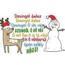 Dzsingöl belsz - Színes Bögre