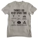 Things i do in my spare time - GYM Fitness Férfi Póló