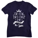 Train insane or remain the same - GYM Fitness Férfi Póló