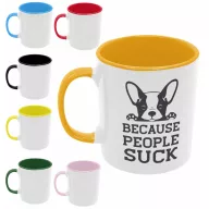 Because people suck - Színes Bögre