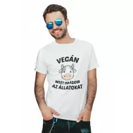 Vegán mert imádom az állatokat - Férfi Póló