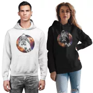 Univerzum egy villanykörtében - Unisex Kapucnis Pulóver