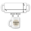 Online Bögre Tervező | Fehér Klasszikus Bögre