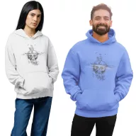 Elveszett világ - Unisex Kapucnis Pulóver