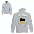 All I need is Video Games and my Cat - Unisex Zipzáros Pulóver