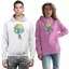 Hintás Űrhajós - Unisex Kapucnis Pulóver
