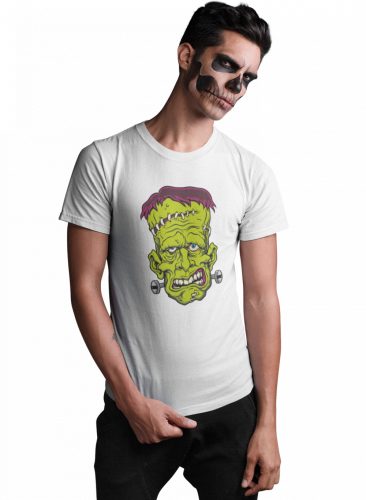 Frankenstein fej - Férfi Póló