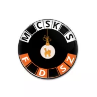 Macskás fadísz kitűző (3 féle méretben)