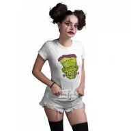 Frankenstein fej - Női Póló