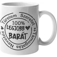 Legjobb Barát Pecsét - Bögre