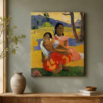 Paul Gauguin - Mikor mész férjhez? vászonkép